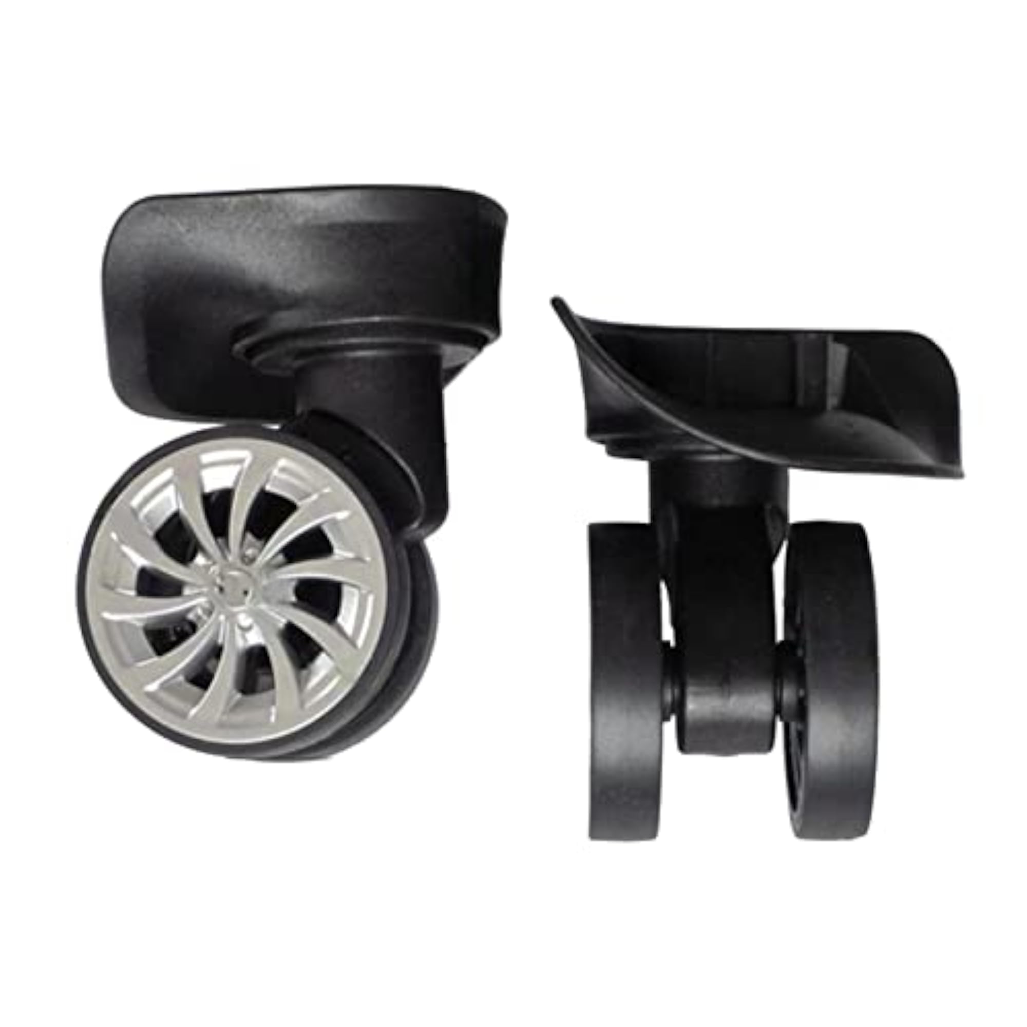 2 Pieces Suitcase Luggage Swivel Caster Wheels, Style B